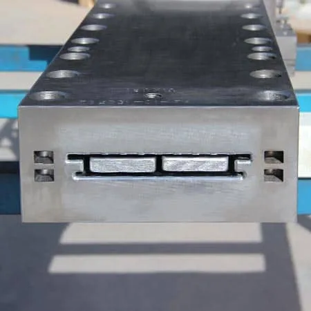 150 × 18 mm deck board pultrusion die