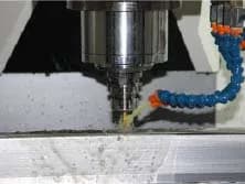 CNC machining of a pultrusion die cavity